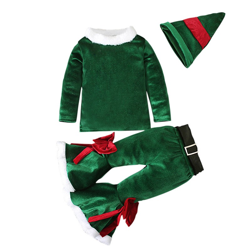 Elf Costume Christmas - Costume cosplay da Babbo Natale per