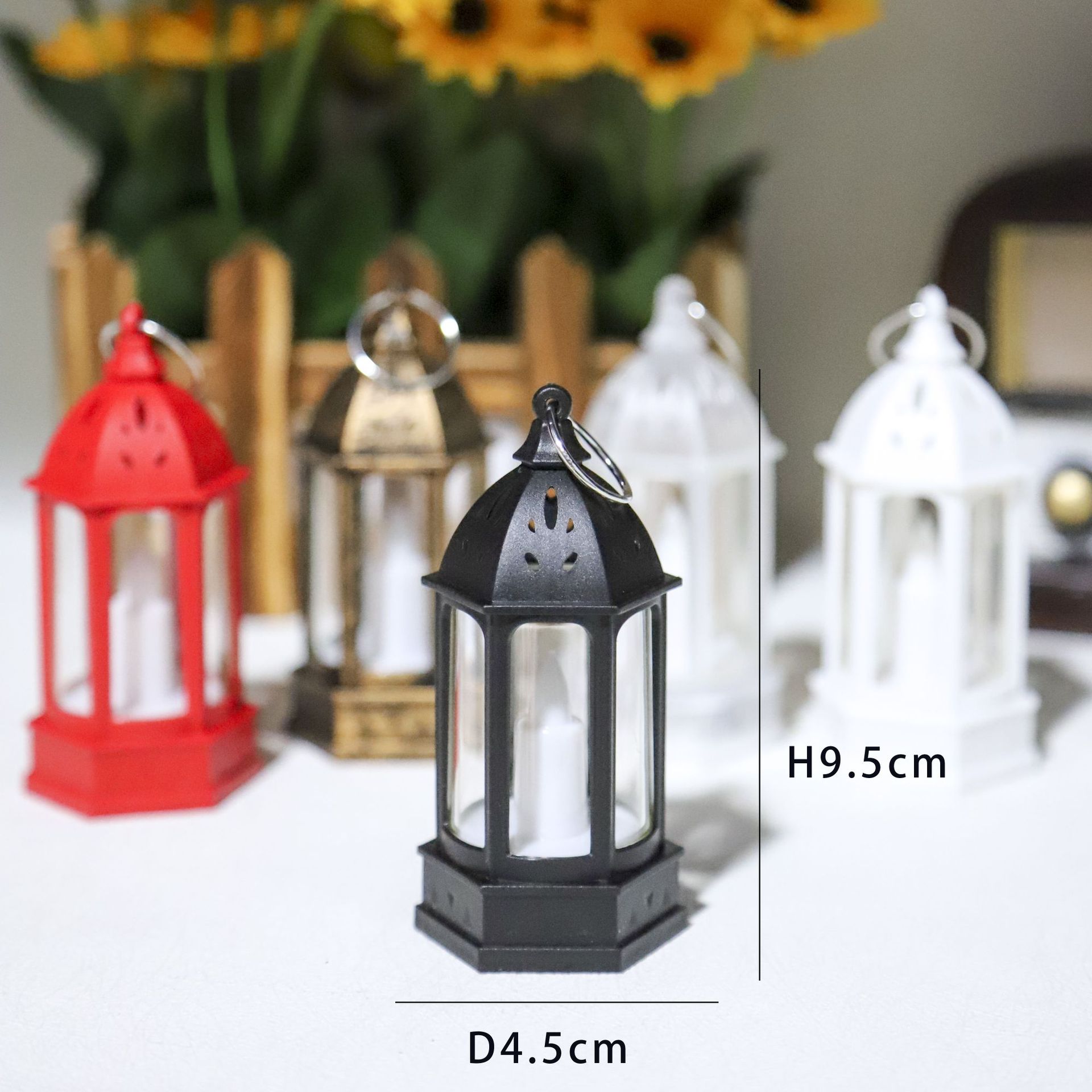 Holiday Candle Set - Mini Lampada Atmosferica Creativa, Luce Elettronica