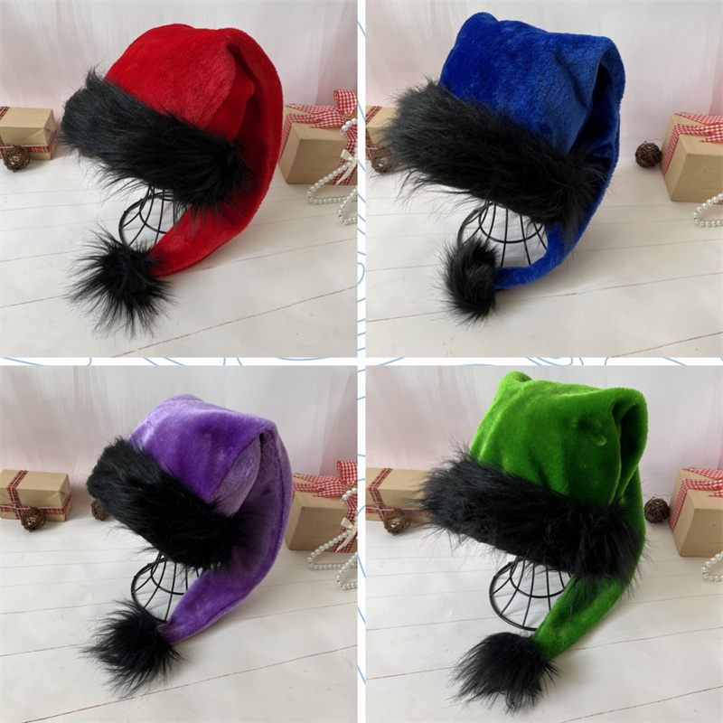 Santa Hat Plush - Cappello di Babbo Natale in peluche