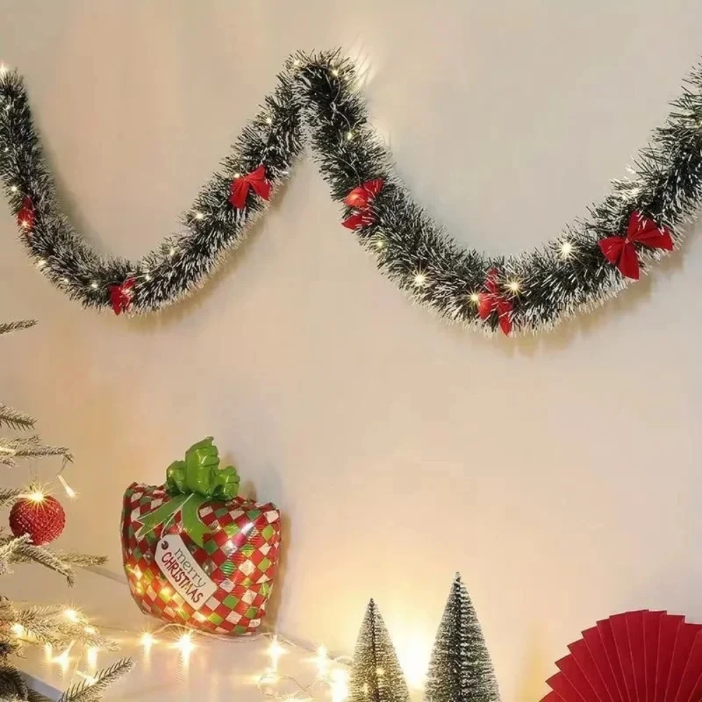 Tinsel Garland Decoration - Ghirlanda di orpelli natalizi Ghirlanda natalizia