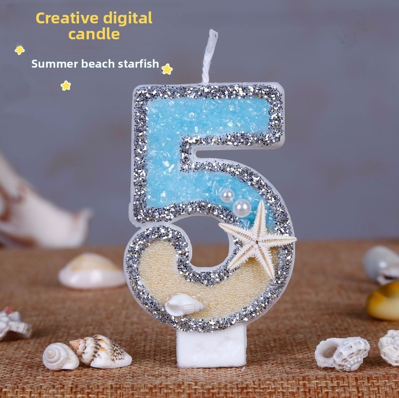 Holiday Candle Set - Candeline a Forma di Stella Marina