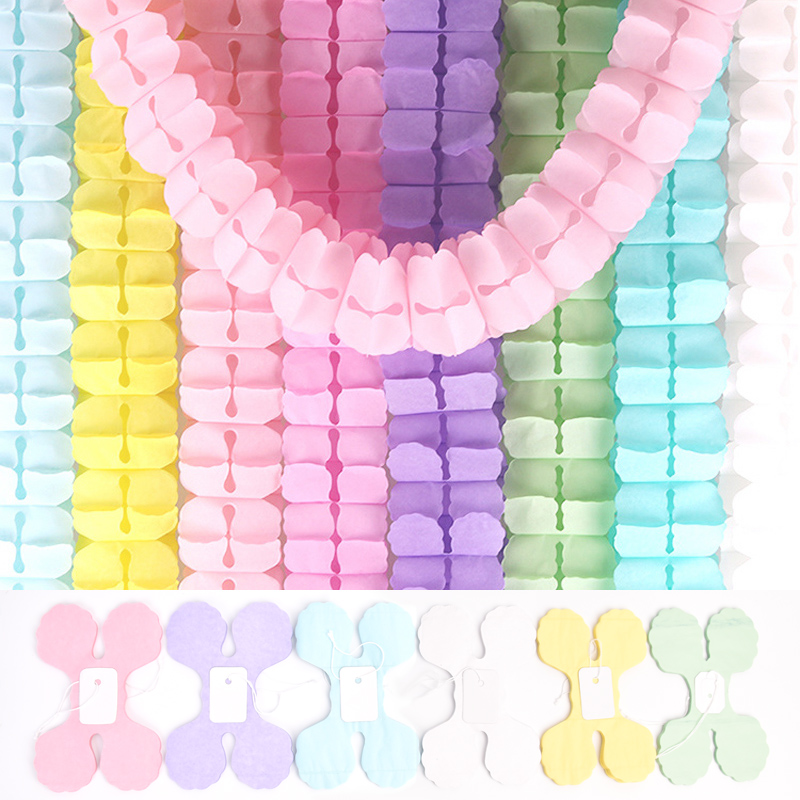 Tinsel Garland Decoration - 1 pz Ghirlanda di Carta a