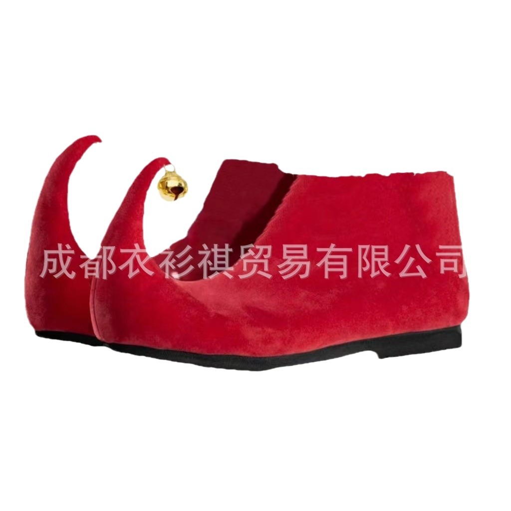 Elf Costume Christmas - Elfo per adulti di Natale Scarpe