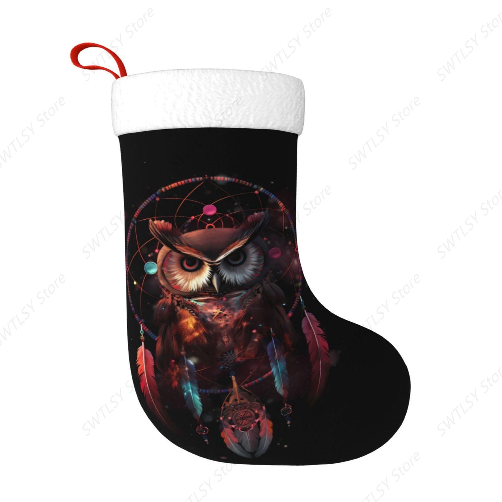 Christmas Stocking Hanging - Calze natalizie grandi con raccoglitore di