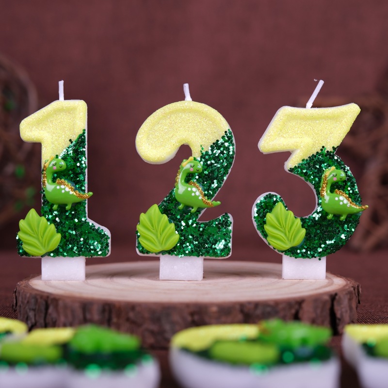 Holiday Candle Set - Nuove Candeline di Compleanno con Numeri