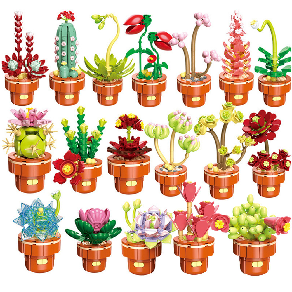 Lego Set Creator - 2024 Città Creatività Succulente Pianta in