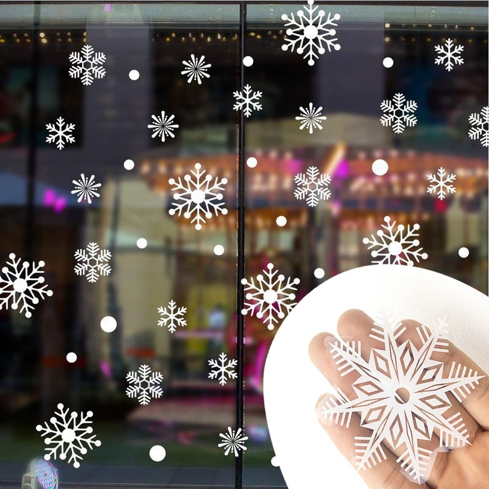 30 pezzi in PVC adesivo fiocch - Snowflake Window Decal recensione e prezzo