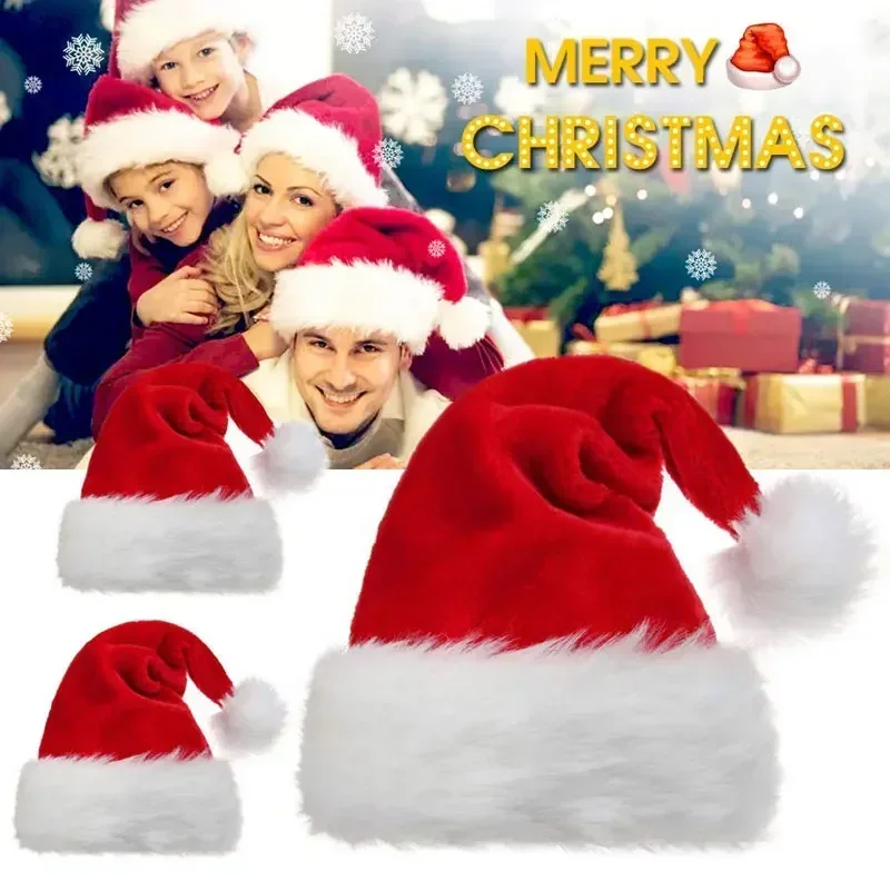 5/1 pezzi cappello di Natale p - Santa Hat Plush recensione e prezzo