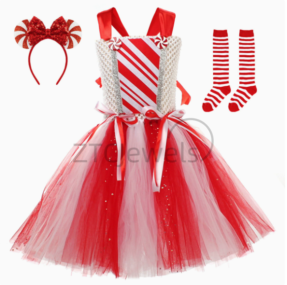 Vestito da tutù natalizio per  - Elf Costume Christmas recensione e prezzo
