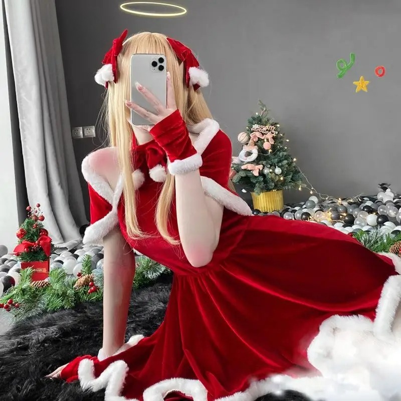 Costume da Cosplay Natalizio,  - Elf Costume Christmas recensione e prezzo