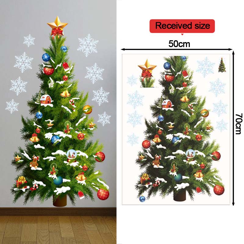 Adesivi murali albero di Natal - Snowflake Window Decal recensione e prezzo