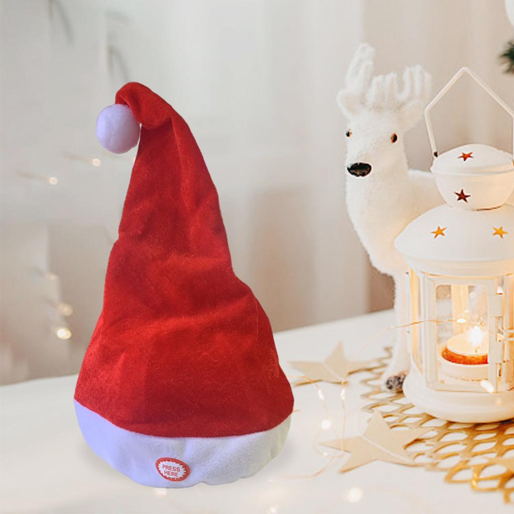 Canto danza cappelli di babbo  - Santa Hat Plush recensione e prezzo
