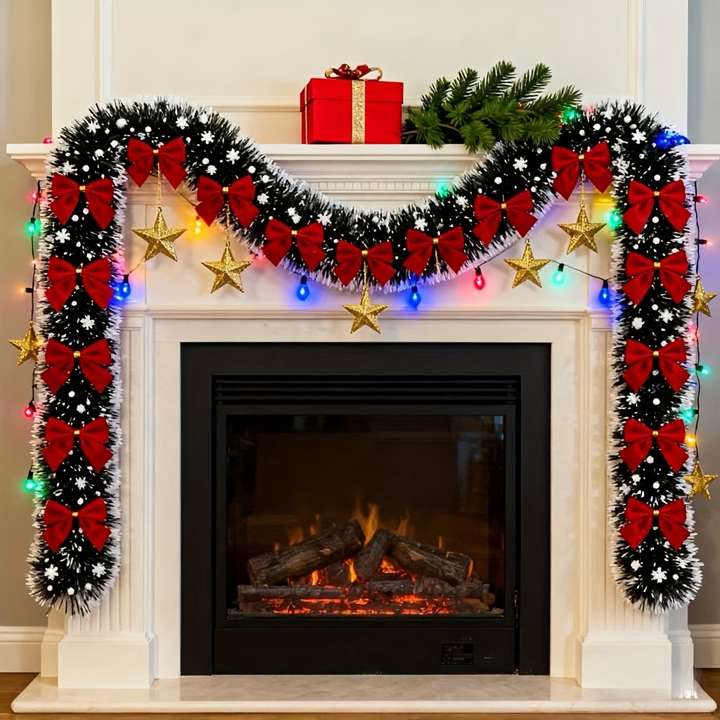 Ghirlanda di Natale artificial - Tinsel Garland Decoration recensione e prezzo