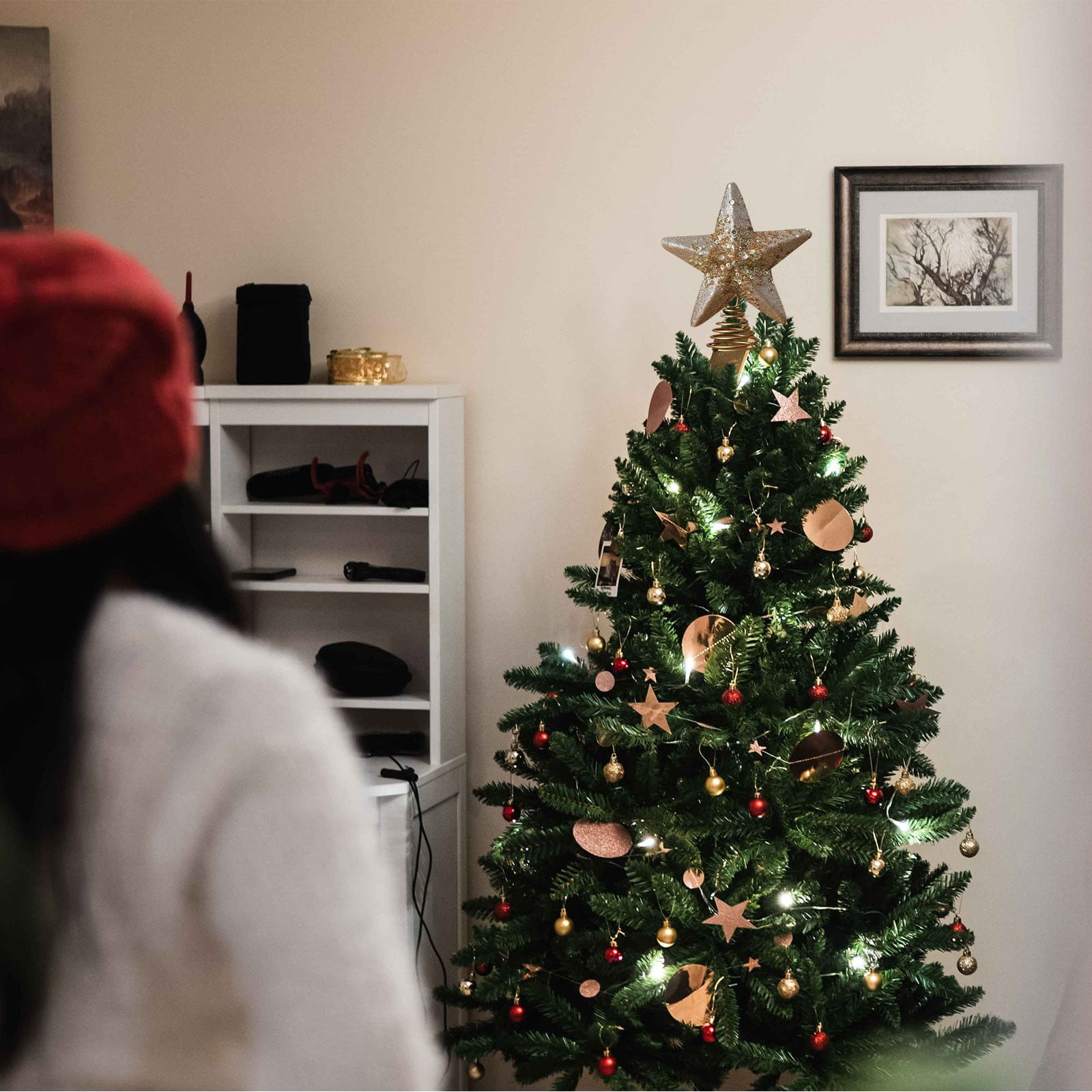 Decorazione stella superiore p - Star Tree Topper recensione e prezzo