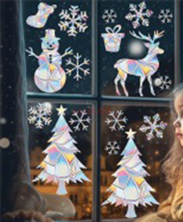 2 set di adesivi elettrostatic - Snowflake Window Decal recensione e prezzo