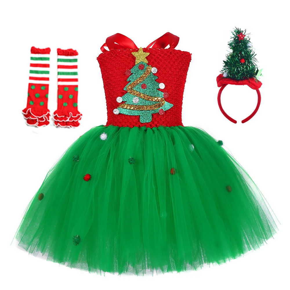 Abito tutù per bambini di Nata - Elf Costume Christmas recensione e prezzo