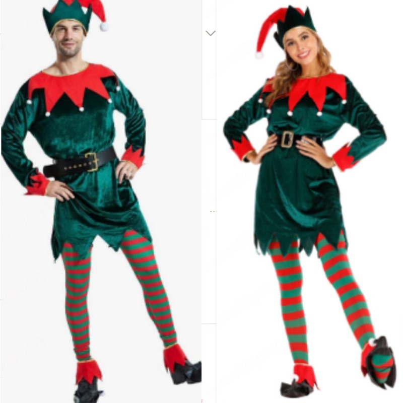 Set di costumi da elfo verde p - Elf Costume Christmas recensione e prezzo
