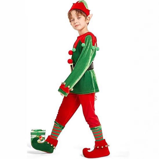 Set Costume da Elfo Natalizio  - Elf Costume Christmas recensione e prezzo
