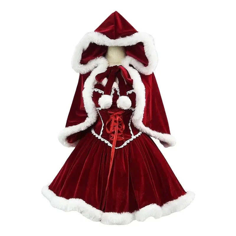 Abito rosso di Capodanno Mante - Elf Costume Christmas recensione e prezzo