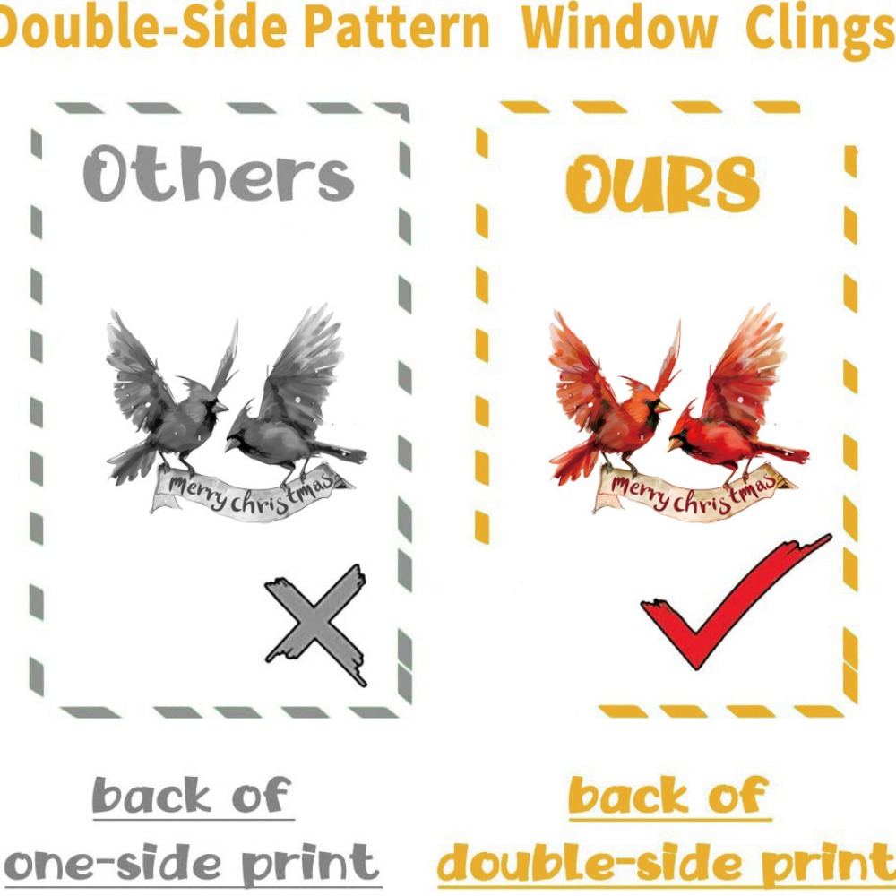Set di 9 Adesivi Natalizi per  - Snowflake Window Decal recensione e prezzo