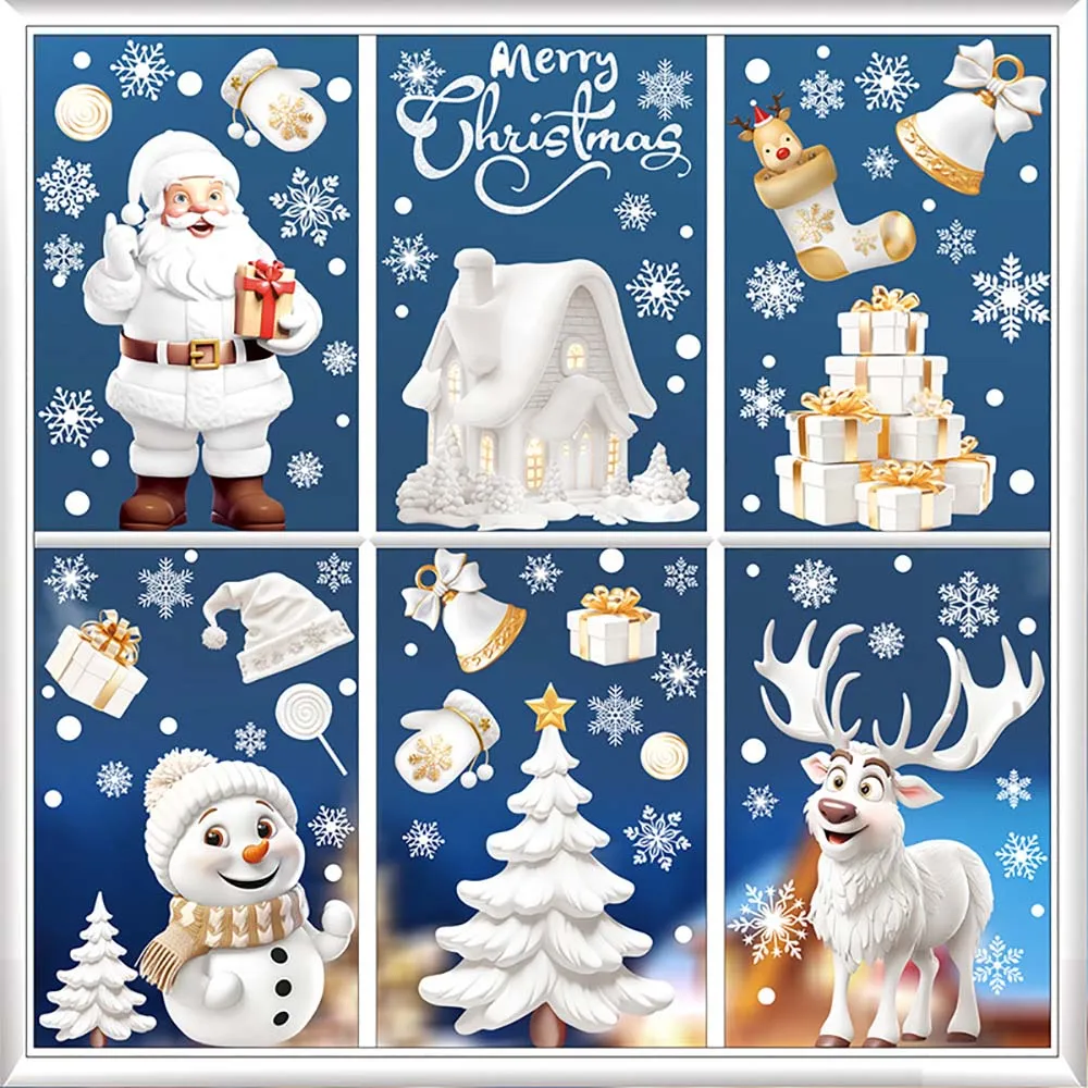 9 pz/set adesivi per finestre  - Snowflake Window Decal recensione e prezzo